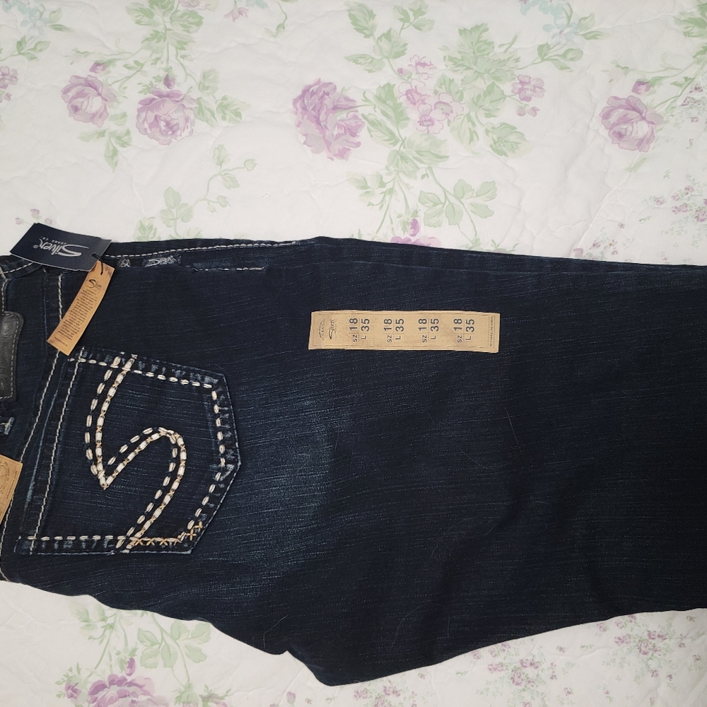 Silver jeans